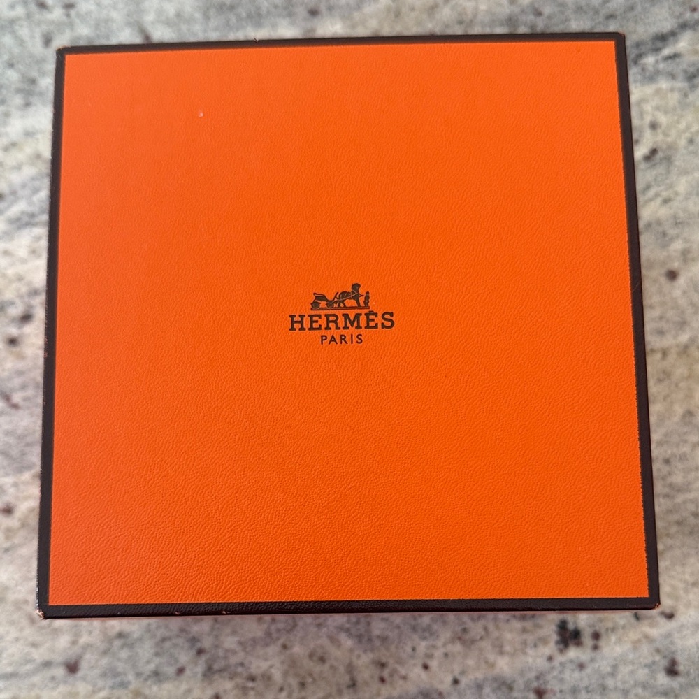 Hermes Clipper H1 Big Date Silver Automatic Watch 43mm - Picture 7 of 7